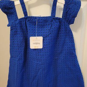 NWT Size 3T Gymboree Blue Eyelet Dress